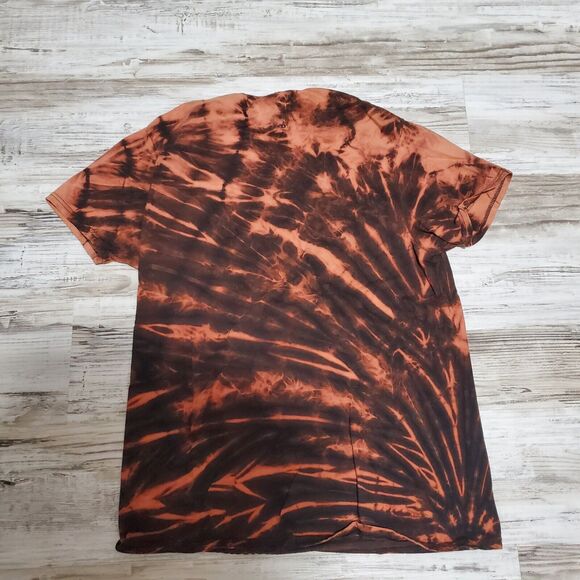 NBA Atlanta Hawks Tye Dye Shirt Mens Size Medium Hand Dyed - Picture 3 of 3